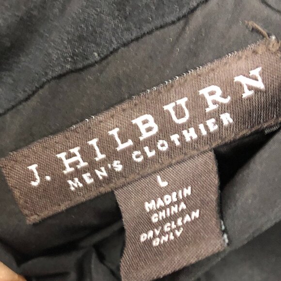 J. Hilburn Black Reversible Vest Men's Sized Large*